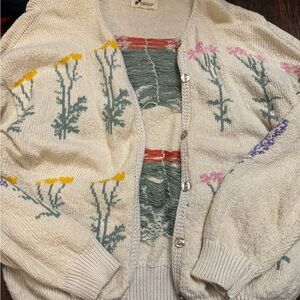 Vintage Kingdom Collections Floral Cardigan